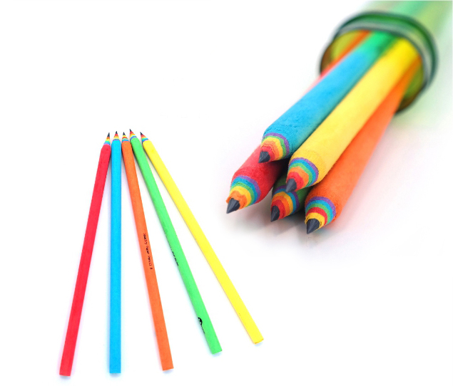 Hexa Rainbow Pencil