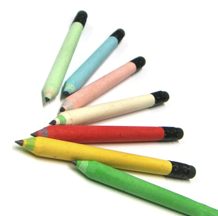 Zebra Stubby Eraser Pencil