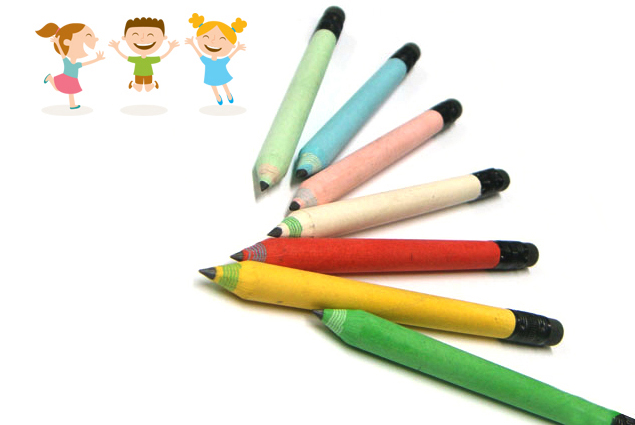 Zebra Stubby Eraser Pencil