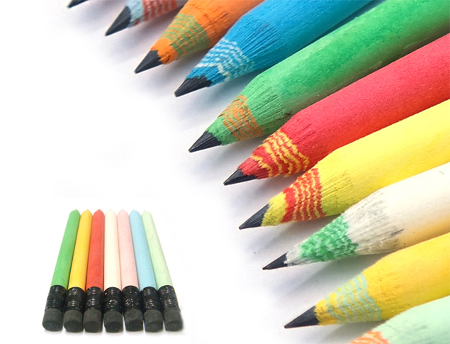 Zebra Stubby Eraser Pencil